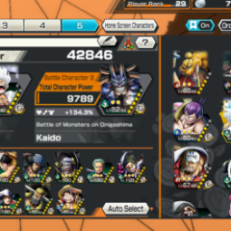 ✅HBR184✅ 5 EX (Gear 5 Luffy LV80 + Zoro EX LV71 + Luffy EX LV85 + Kaido ONI LV82 + Akainu LV67) + NEW Queen + 130% Support 0
